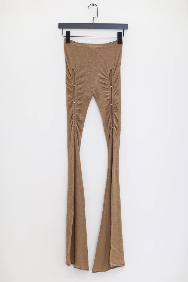 RUI Hollow Flared Pants RSS24KN12 Coffee